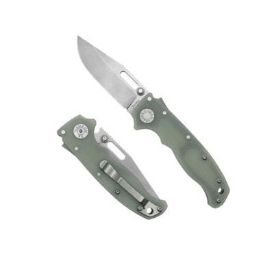 205-S35-CPN Demko Knives AD20.5 - Clip Point G10 - Natural S35VN