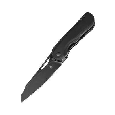 Kizer V3542.2A1 Kobold 2.0 Fekete zsebkés 9,3 cm, teljesen fekete, alumínium