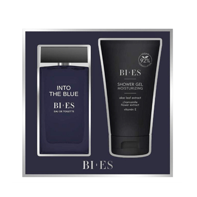 BI-ES INTO THE BLUE parfémovaná voda 90ML + sprchový gel 150 ML