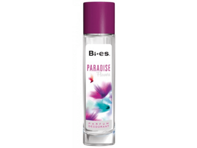 BI-ES PARADISE FLOWERS női dezodor üvegben 75 ml