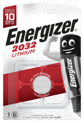 Energizer CR2032 knoflíková baterie 1ks EN-53508304000