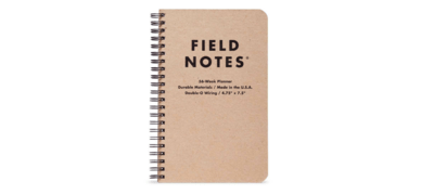 Field Notes FN-25 56-Week Planner poznámkový plánovač na 56 týdnů, 112 stran