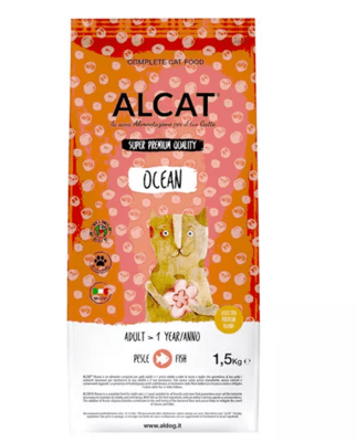Alcat 3D-OC1.5 Adult Ocean granule pre dospelé mačky - losos 1,5kg