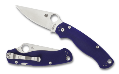 Spyderco C81GPDBL2 Para Military 2 kapesní nůž 8,7 cm, tmavě modrá, G10