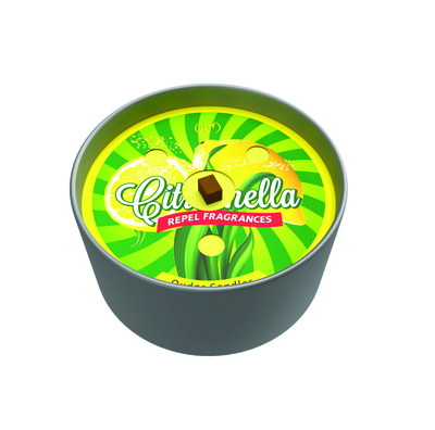 Santo Candles Svíčka plech CITRONELLA 170g