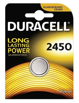 Duracell Lithium DL2450 BL1 3V lítiová gombíková batéria 1ks 5000394030428