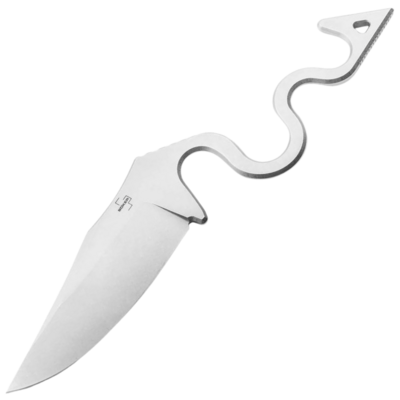 Böker Plus 02BP0004 The Midgards Snake pevný nůž 11,5 cm, Stonewash, celoocelový, pouzdro Kydex
