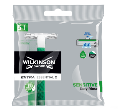 Wilkinson Extra 2 Sensitive 5ks jednorazové holiace strojčeky