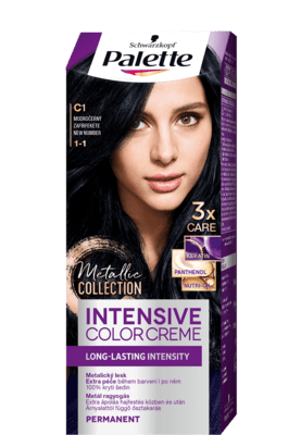 Palette Intensive Color Creme 1-1 (C1) Modročerný 50 ml