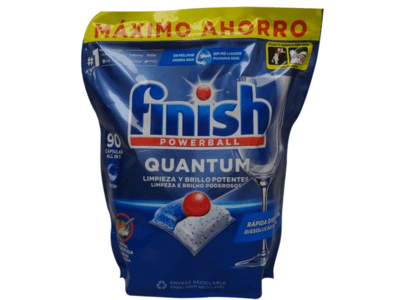 Finish QUANTUM All-In-1 Regular tablety do umývačky riadu, 90ks