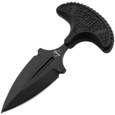 Heckler & Koch 06HK001 FX02 dýka 6,3 cm, celočerná, FRN, pouzdro Kydex
