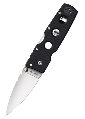 Cold Steel 11G3 Hold Out 3" Sima zsebkés 7,6 cm, fekete, G10