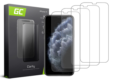 Green Cell GLSET24 Clarity 4x ochranné sklo pre Apple iPhone 11 Pro max / XS Max