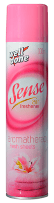 Well Done Spa Fresh Sheets osviežovač vzduchu 300 ml  - vôňa čistého prádla