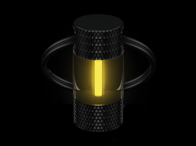 Böker Plus 09BP0013 Mini Glow Yellow bezbatériové svietidlo na kľúče, žltá