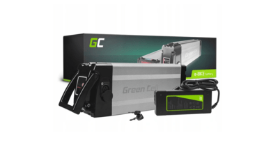Green Cell EBIKE13STD baterie pro elektrokola s nabíječkou 48V 11Ah Li-Ion Silverfish