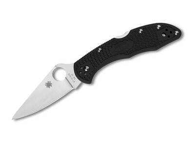 Spyderco C11FPWCBK Delica 4 Lightweight Black kapesní nůž 7,3 cm, černá, FRN