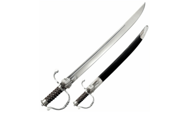 Cold Steel 88CLQ Hunting Sword zberateľský meč 61 cm, drevo, drôt, kožené puzdro