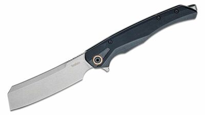 Kershaw K-2078 STRATA CLEAVER zsebkés - bárd 10,2 cm, Stonewash, fekete, G10, acél