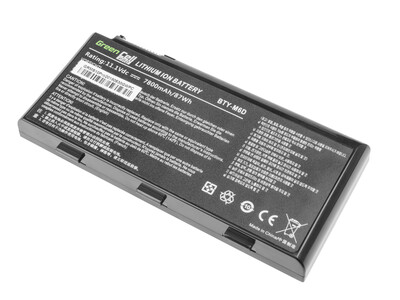 MS10PRO Green Cell PRO Battery for MSI GT60 GT70 GT660 GT680 GT683 GT780 GT783 GX660 GX680 GX780 / 1