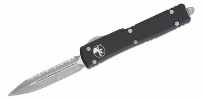 Microtech 147-12AP UTX-70 Standard Full automata kés 6,1 cm, Apokaliptikus, fekete, alumínium