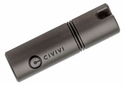 CIVIVI C20048-1 Key Bit Gray Tit.Container sada nástrojů a torx nástroje T6/T8, šedá, titan