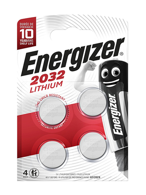 E304127202 Energizer lítium gombelemek CR2032 FSB4