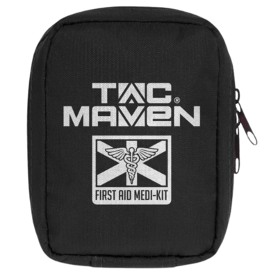 D19020-01-Black-ONE SIZE Pentagon HIPPOKRATES FIRST AID KIT (TAC MAVEN) (BF)