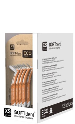 SOFTDENT 2940 ECO fogköztisztító kefék 0,4 mm (XS)