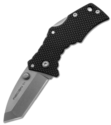 Cold Steel 27DT Micro Recon 1 Tanto kisebb zsebkés 5 cm, Stonewash, fekete, Griv-Ex