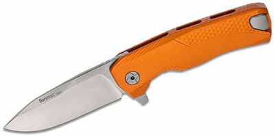 LionSteel ROK A OS ORANGE zsebkés 8,3 cm, szatén, narancs, alumínium