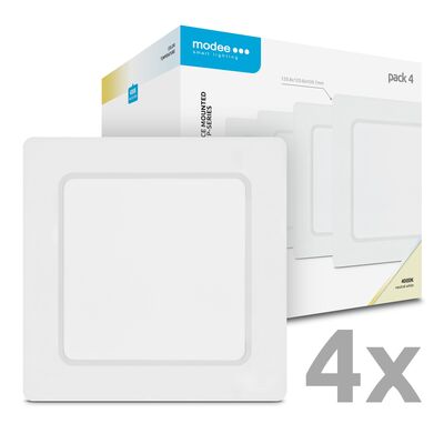 Modee LED Čtvercový LED panel - montovatelný 6W 660lm neutrální bílá P4 (ML-LPS4000K6WPN)