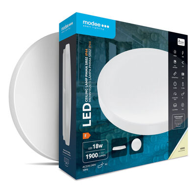 Modee PMMA LED kulaté stropní svítidlo 18W 1900lm neutrální bílá (ML-CL4000K18W-IP-SR02)