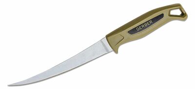 Gerber 31-004132 Ceviche Fillet 7'' filéző kés 17,8 cm, zöld, polipropilén, műanyag tok