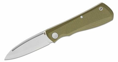 Gerber 30-001910 Mansfield Micarta Olive  vreckový nôž 8,9 cm, olivovo-zelená, Micarta