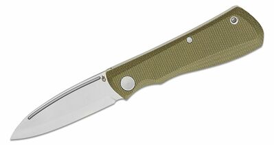 Gerber 30-001910 Mansfield Micarta Olive zsebkés 8,9 cm, olíva-zöld, Micarta