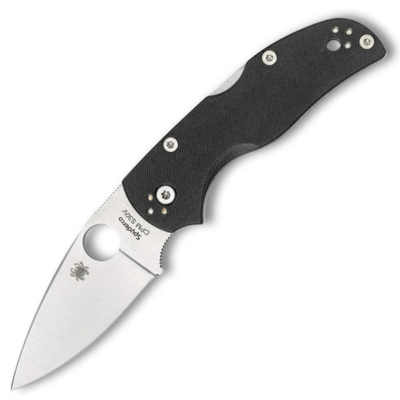 Spyderco C41GP5 Native 5 Black vreckový nôž 7,5 cm, Satin, čierna, G10