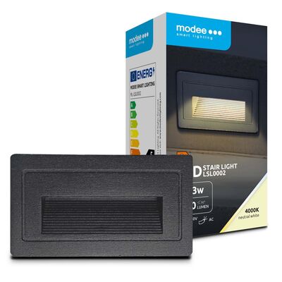 Modee LED schodiskové svietidlo 3W 210lm neutrálna biela (ML-LSL0002)