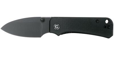 CIVIVI C19068S-2 Baby Banter Black Stonewashed kapesní nůž 6 cm, celočerná, G10