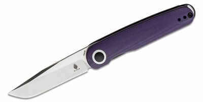 Kizer V3604C1 Azo Squidward vreckový nôž 7 cm, fialová, G10, spona