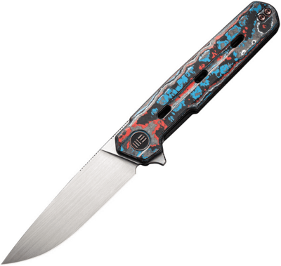 We Knife WE22026-4 Navo zsebkés 8,3 cm, szatén, színes, szénszálas