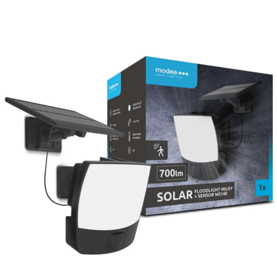 Modee LED solárny reflektor so senzorom pohybu 700 lm (ML-WS140)