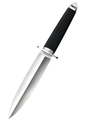 Cold Steel 35AA San Mai Tai Pan taktická dýka 19 cm, čierna, Long Kray-Ex, puzdro