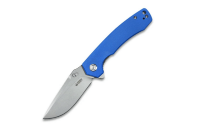 Kubey KU901B Calyce Blue vreckový nôž 8,3 cm, modrá, G10