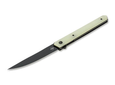 Böker Plus 01BO343 Kwaiken Air G10 Jade vreckový nôž 9cm, G10, polopriehľadný dizajn