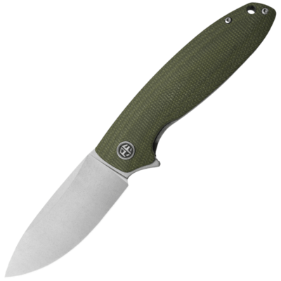 PFB01GRMW Petrified Fish PFB01
Terra Stonewashed D2 Green Micarta