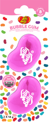 E303724201 Jelly Belly VENT/CLIP-ON Bubblegum osvěžovač vzduchu do ventilační mřížky, žvýkačka