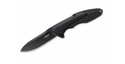 CRKT CR-6215 CALIGO™ BLACKOUT zsebkés 8 cm, teljesen fekete, alumínium