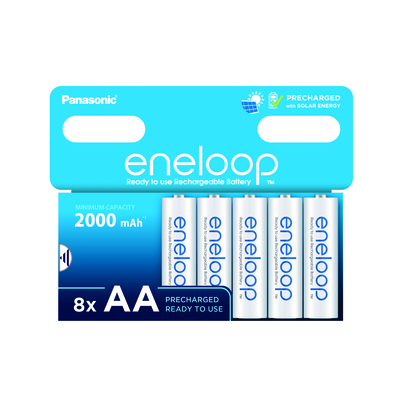 Panasonic Eneloop EKO AA 2000mAh nabíjecí baterie 8ks (BK-3MCDE/8BE)