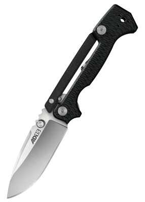 Cold Steel 58SQB AD-15 zsebkés 8,9 cm, fekete, alumínium, G10